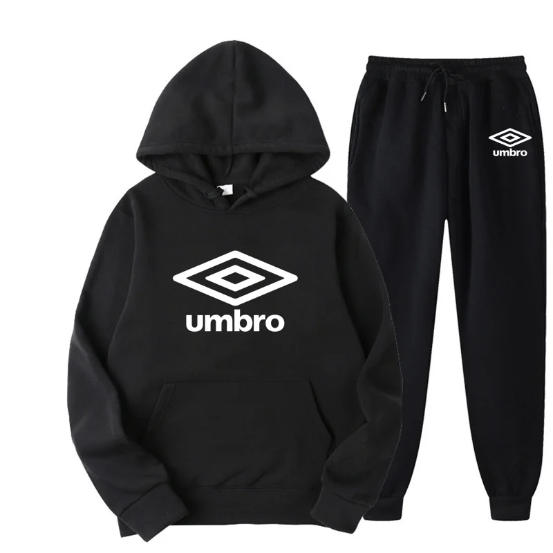 

Новый однотонный костюм Umbro с принтом для мужчин и женщин, высококачественный однотонный свитшот, Свободный свитшот, мужской костюм