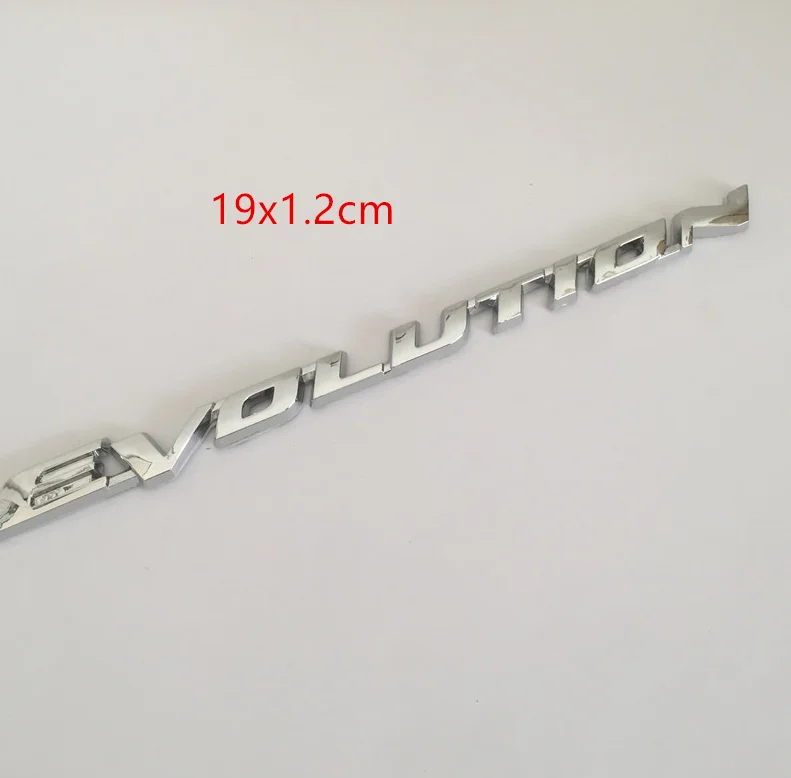 1 шт. 3D ABS LANCER L200 MIVEC EVOLUTION PAJERO OUTLANDER Автомобильная буква задний хвост искусственная