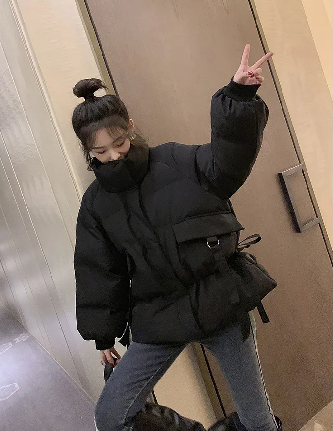 2022 Autumn Winter Cotton Clothing Women's Short Fashion Korean Edition Jacket girl Cotton Jacket Women manteau femme hiver