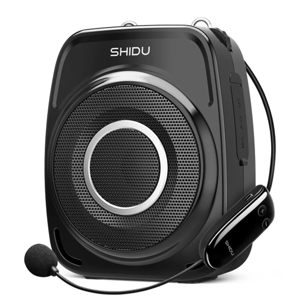 SHIDU S93 20 Вт портативный беспроводной усилитель голоса для учителя с UHF микрофоном