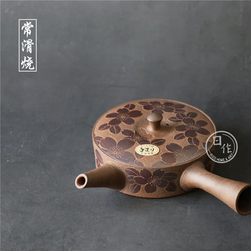 Японский импортный камень дракон ручной работы Боковая ручка часто скользкий