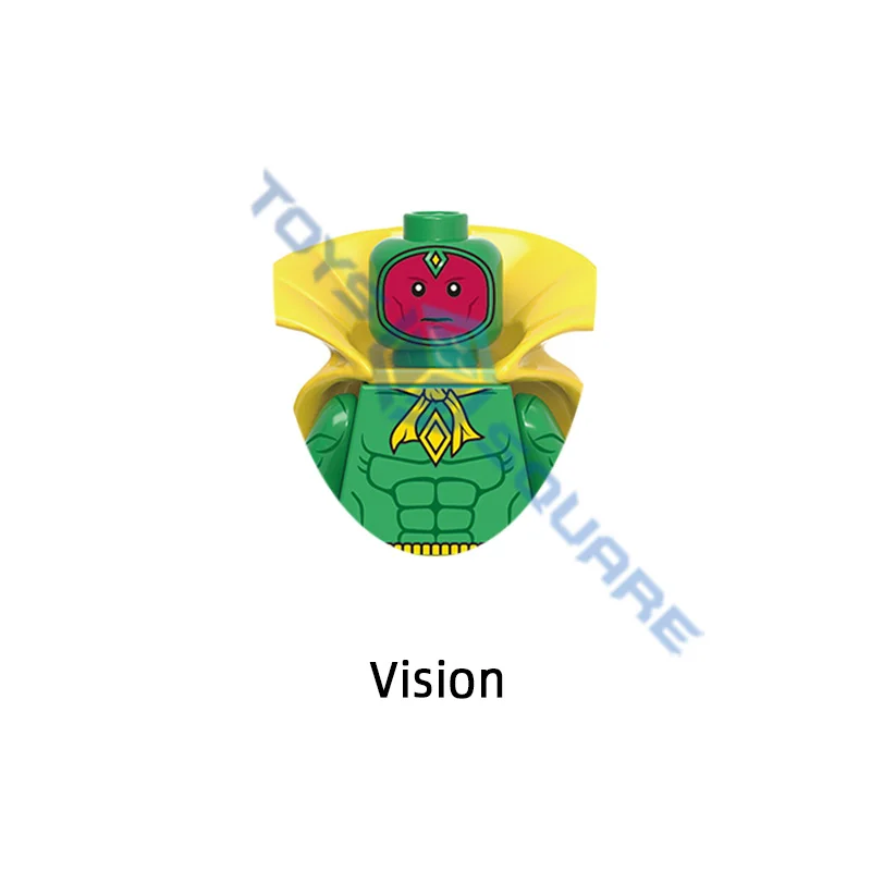 Конструктор The Vision Quick Doctor Speed странная ведьма Серебряный спектр модель Wiccan agnes