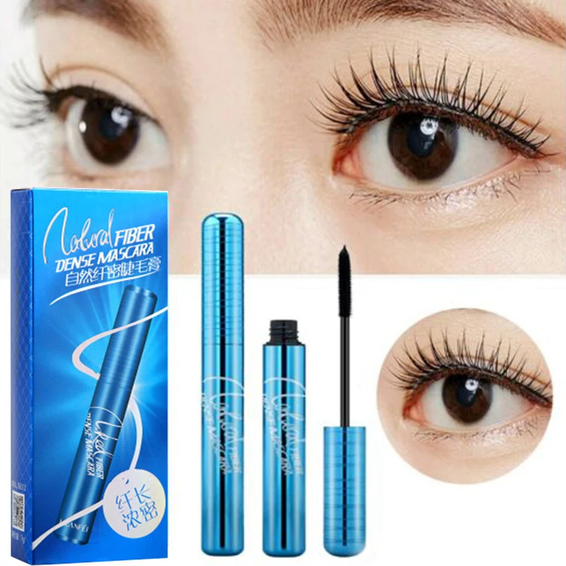

Waterproof Fibre Dense Eye Makeup Eyelash Extension Thick Volume Black Mascara Women Beauty Eye Cosmetic