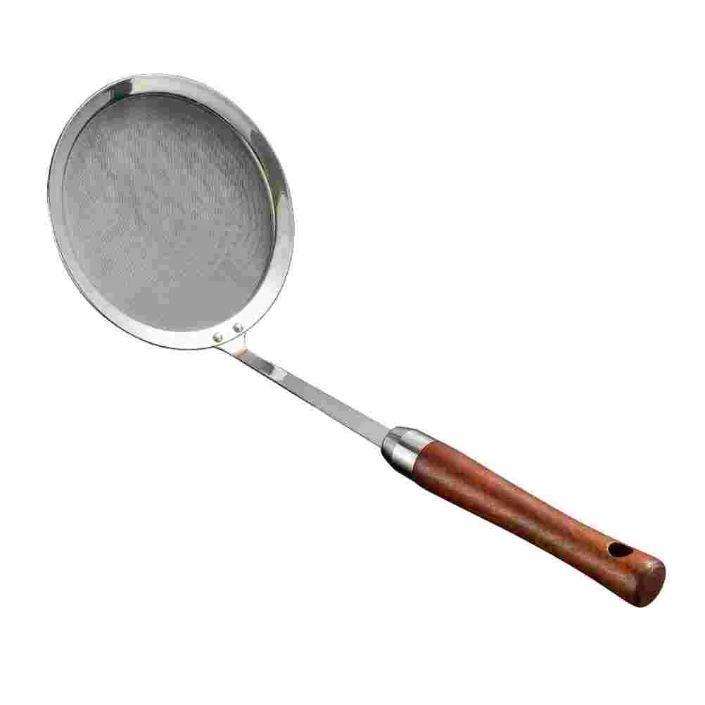 

Strainer Spoon Mesh Sieve Skimmer Ladle Fine Colander Oil Wire Sifterfry Filtering Steel Stainless Scoops Metal Hot Pot Filter