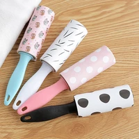 clothes coat sticky lint roller dog pet hair remover mini portable cleaning device sticky lint roller clothes dusting roller