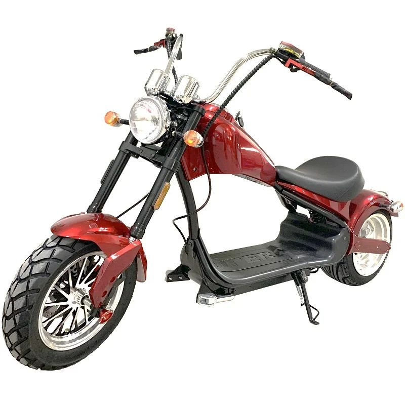 

high end CE heavy off-road fat tire dual suspension electric scooters motorcycle citycoco 3000w
