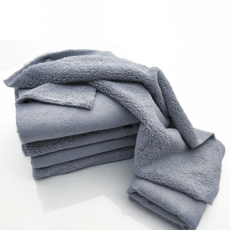 

Cleaning 40X40CM Super Absorbent Towel Microfiber Car Detailing Ultra Soft Edgeless Grey Washing Sale Universal