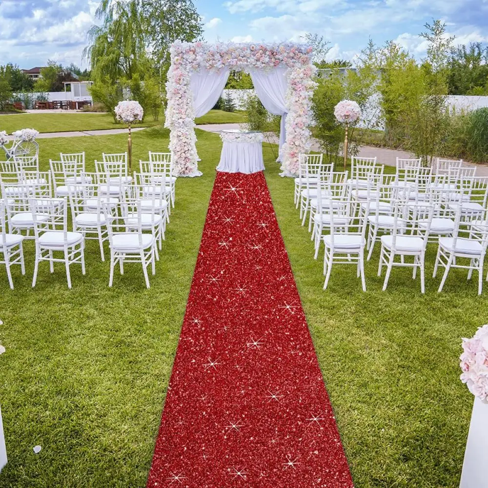Large size cuttable wedding carpet colorful sequins shiny carpet birthday party decoration carpet stage show carpet