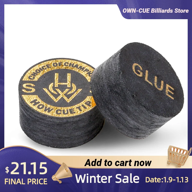 

Наконечник для бильярдного кия HOW H 14 мм, 8 слоев свиной кожи, равномерный, прочный, гибкий, профессиональный аксессуар для бильярда