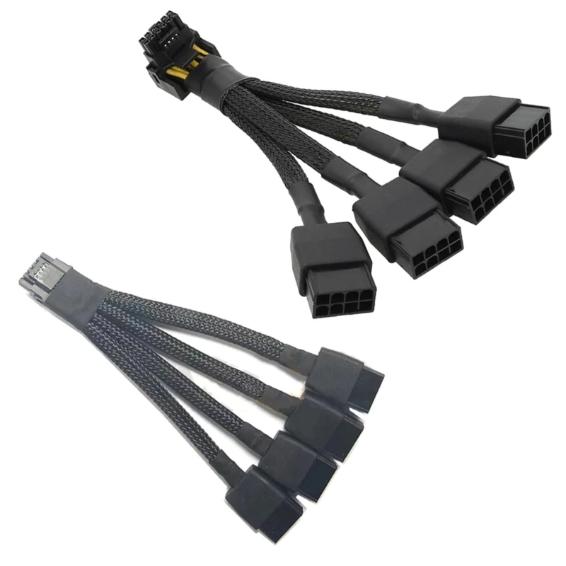 

RTX4090 16Pin 12vhpwr к Pci-E 4 шт. 8Pin GPU видеокарта PCIE5.0 кабель