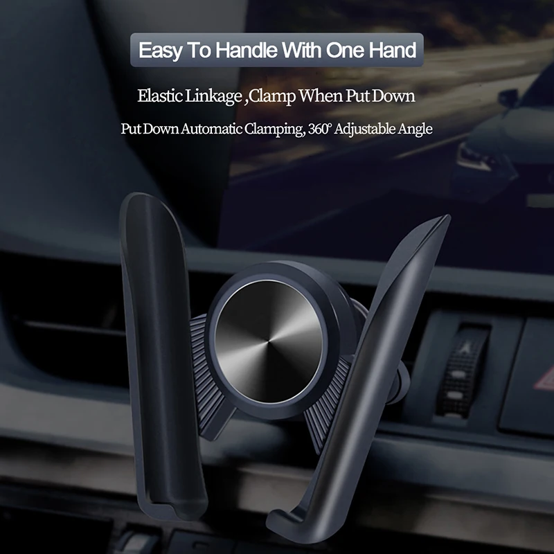 Car Phone Gravity Holder Stand Cell Air Vent Mount Support For iPhone 8 X Samsung s20 Car 360 Rotation Auto Grip Car Accessories