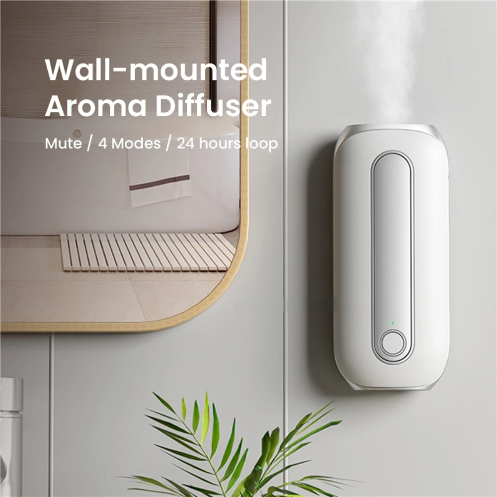 

Purifier Aroma Modes Sprayer Spray Wall-mounted Essential Bedroom Home Air Automatic Diffuser 4 Oil Aromatherapy Machine Incense