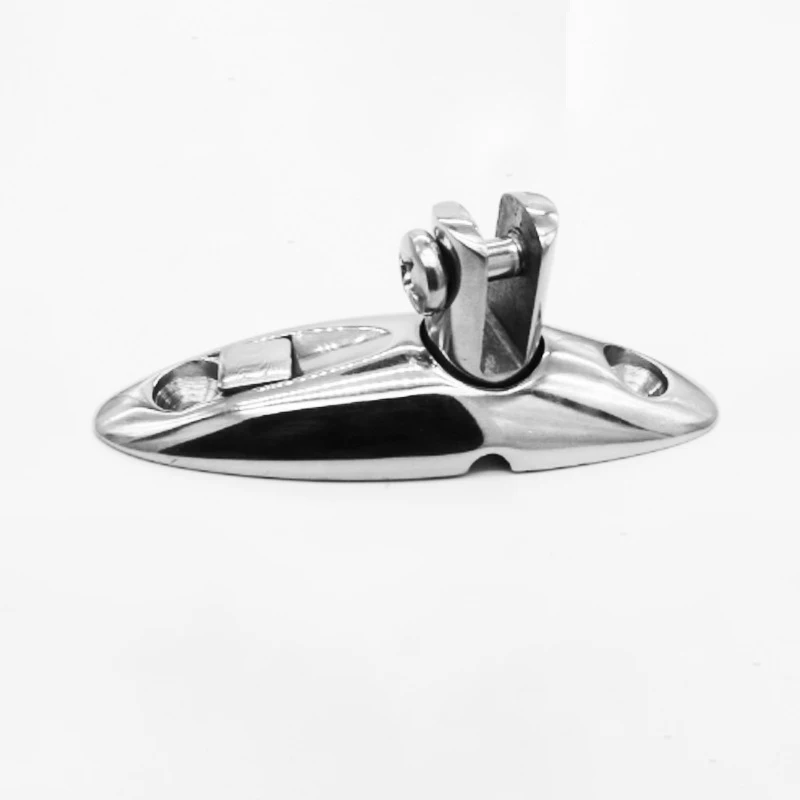 

T316 Stainless Steel Quick RELEASE Deck Hinge Mount Bimini Top Marine Hardware Hinge Mount