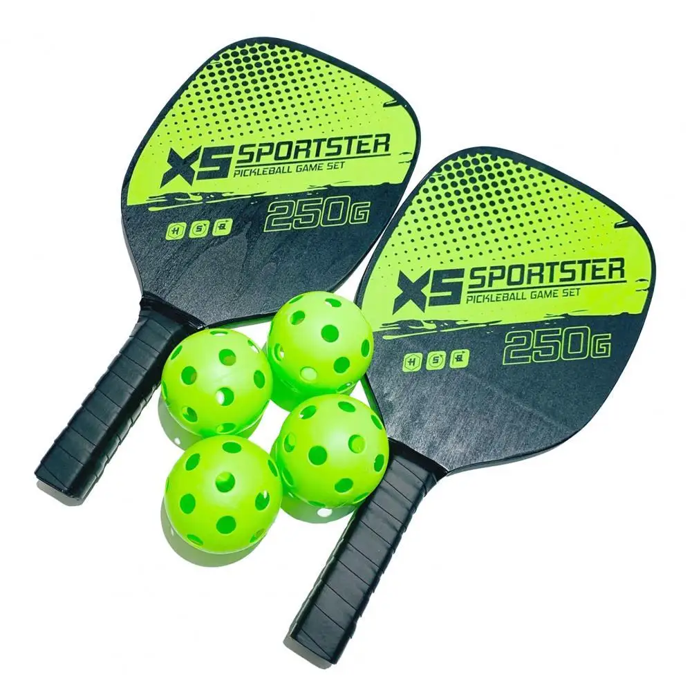 

1 Set Funny Pickleball Racket Unique Paddle Surface Comfortable to Hold Sports Goods Smooth Pickleball Racquet for Outdoor