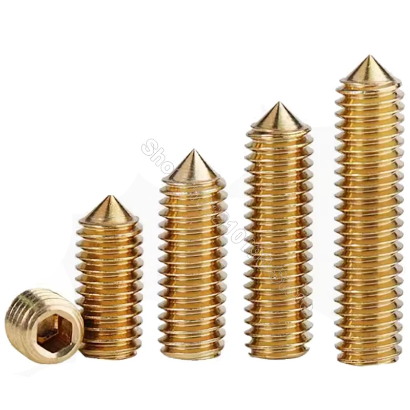 5-100 шт. шестигранные Шестигранные Винты M3 M4 M5 M6 DIN914 длина 3-20 мм