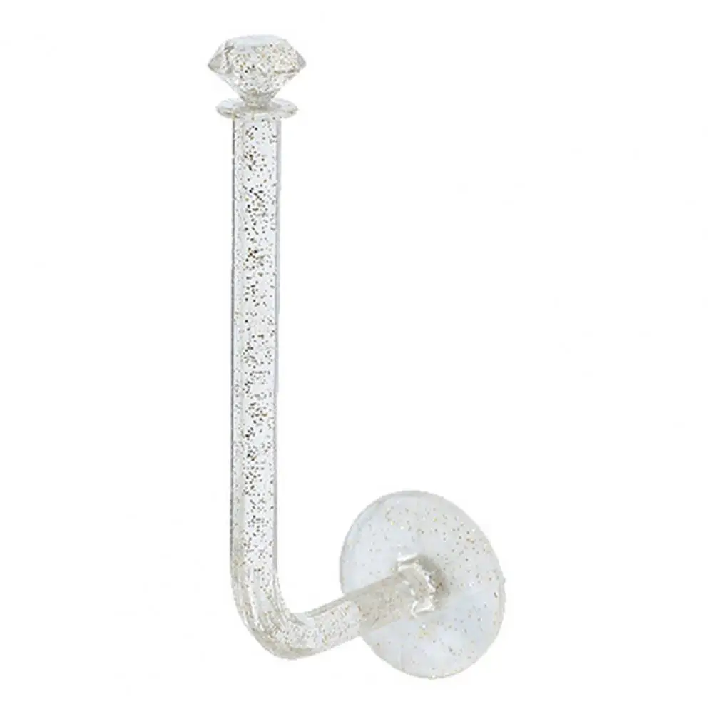 

Крючок для ванной комнаты, свободный прозрачный многоцелевой влагостойкий крючок для полотенец для дома