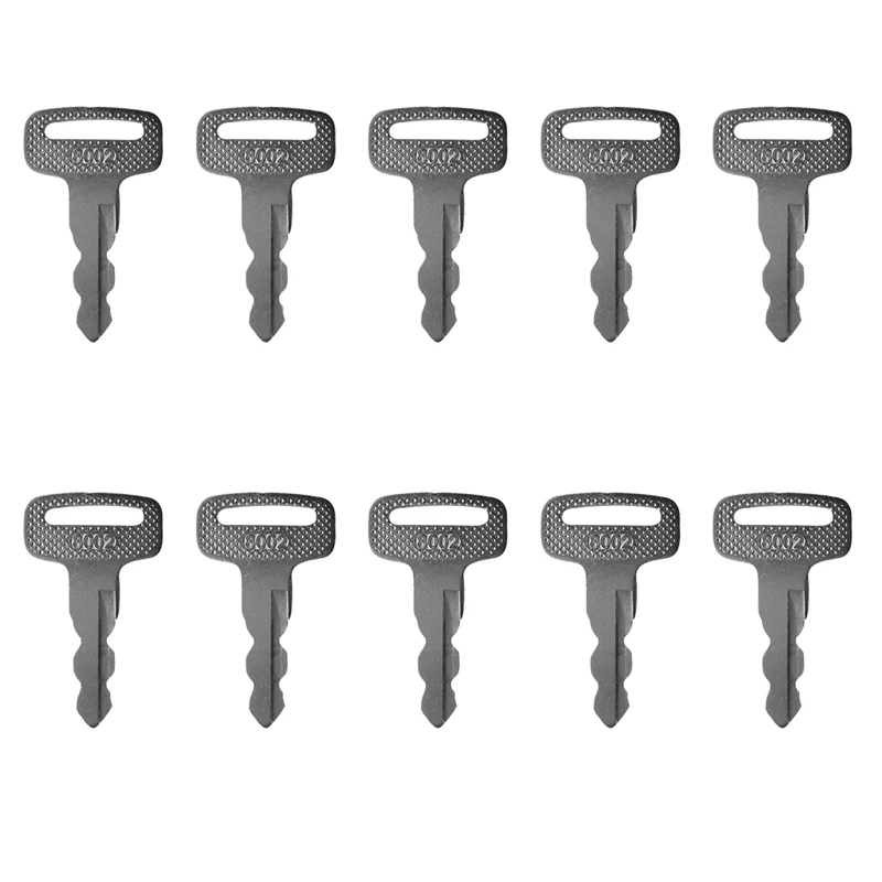 

10Pcs 8002 Ignition Key Compatible with Yamaha Electric and Gas Golf Cart PTV 10+ Code