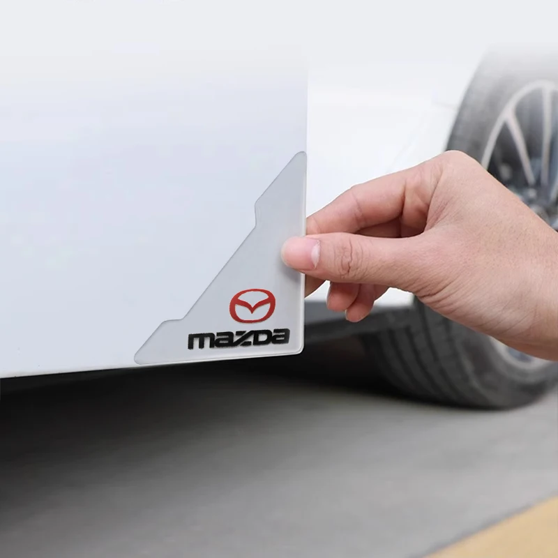 

Стайлинг автомобиля, защитная наклейка на угол двери, чехлы для предотвращения столкновений для Mazda Alexa CX-30 CX30 CX5 CX 5 CX CX8 CX9 CX4 Demio Atenza