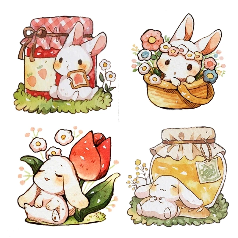 

2023 Funny Easter Clear Stamps Girls Child Bunny Cartoon Egg Party Christmas Card Crafts No Metal Cutting Dies Scrapbooking