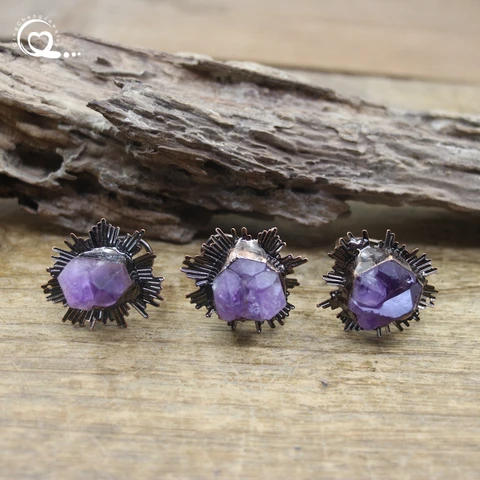 Бронзовое кольцо с кварцем srbstsq