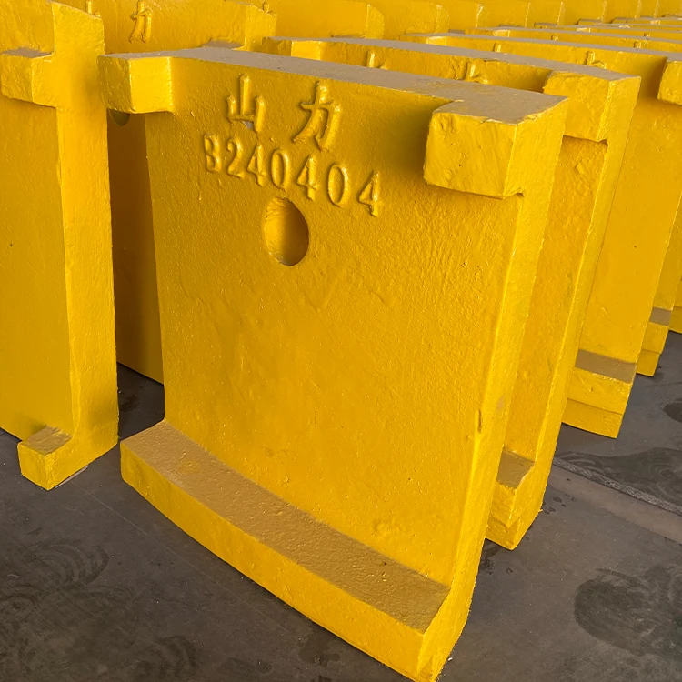 Вкладыш для литейной мельницы Запасные части износа Гираторная дробилка машины