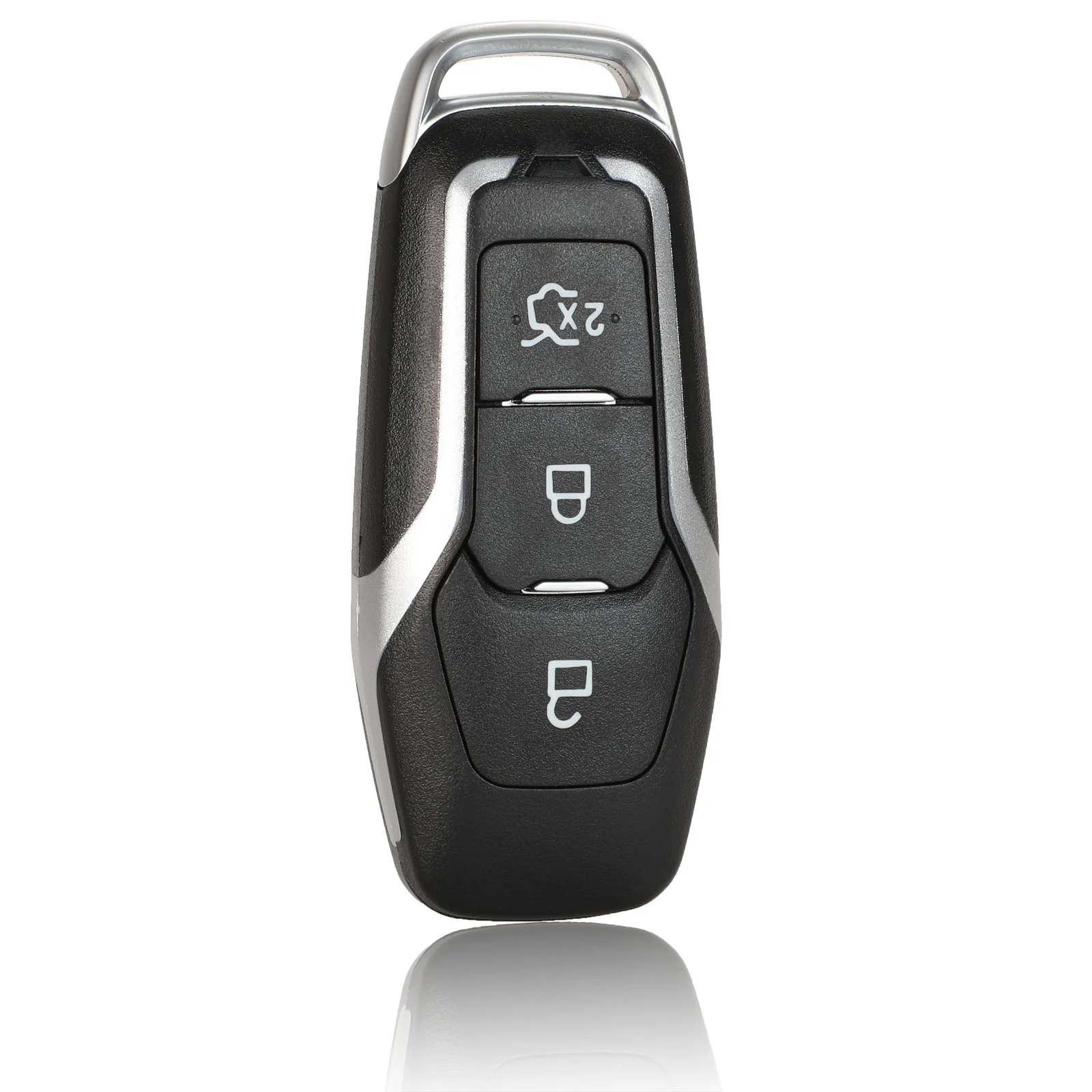 

Jingyuqin 3/4/5 кнопок смарт-чехол для дистанционного ключа для Ford Mustang Edge Explorer Fusion Mondeo Kuka, корпус автомобильного ключа, брелок с необрезанным лезвием