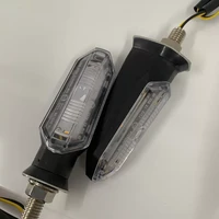2pcs led motorcycle turn signal indicator blinker light amber high quality durable for kawasaki m10 motorcycle