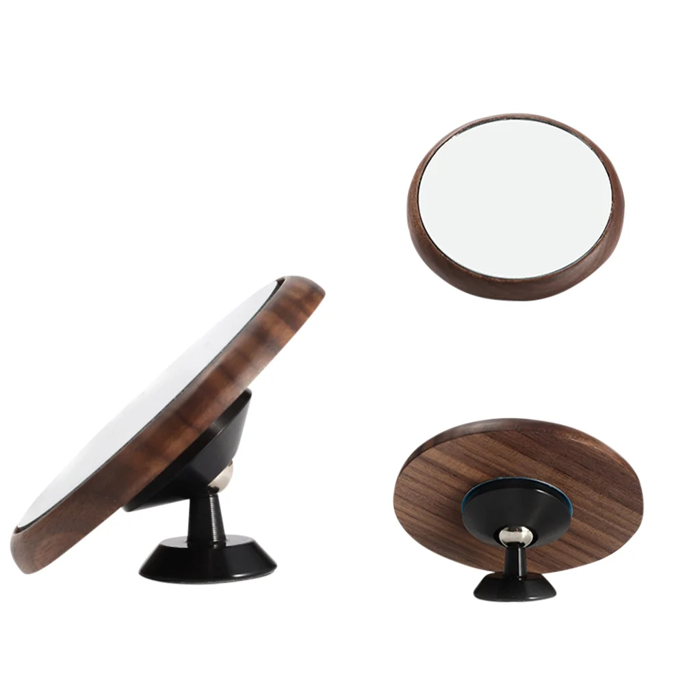 

Coffee Extraction Mirror Wooden Coffee Machine Bottomless Handle 360° Rotation Visual Extraction Mirror Coffee Appliance