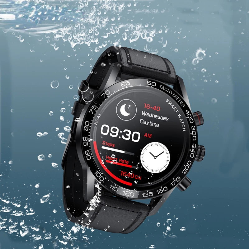 

Новинка оригинальные мужские Смарт-часы Bluetooth часы для воспроизведения звонков и прослушивания музыки мужские водонепроницаемые фитнес-ча...