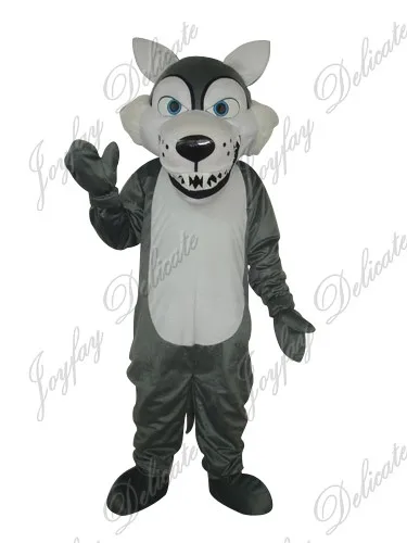 Новый профессиональный мультяшный волк для взрослых костюм-талисман вечерние