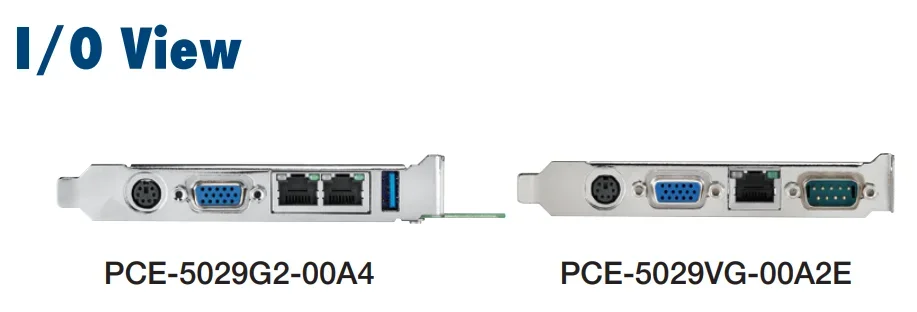 Advantech PCE 5029 LGA1151 6-го и 7-го поколения DDR4 32G Intel Core i7/i5/i3/Системная хост-плата