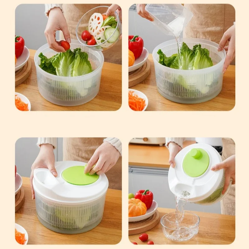 Вращающаяся Корзина Для Салата Дегидратор Резак Сыра Спиннер Кухонный