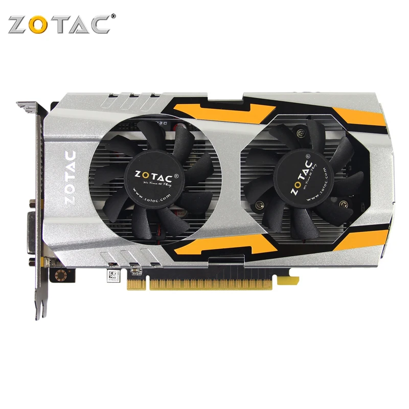 

Графические карты ZOTAC GTX 650-2GD 5, GDDR5 650 бит, видеокарты GTX 600 2 Гб GK107 Map для NVIDIA GTX GTX650-2GD5 окарта, б/у