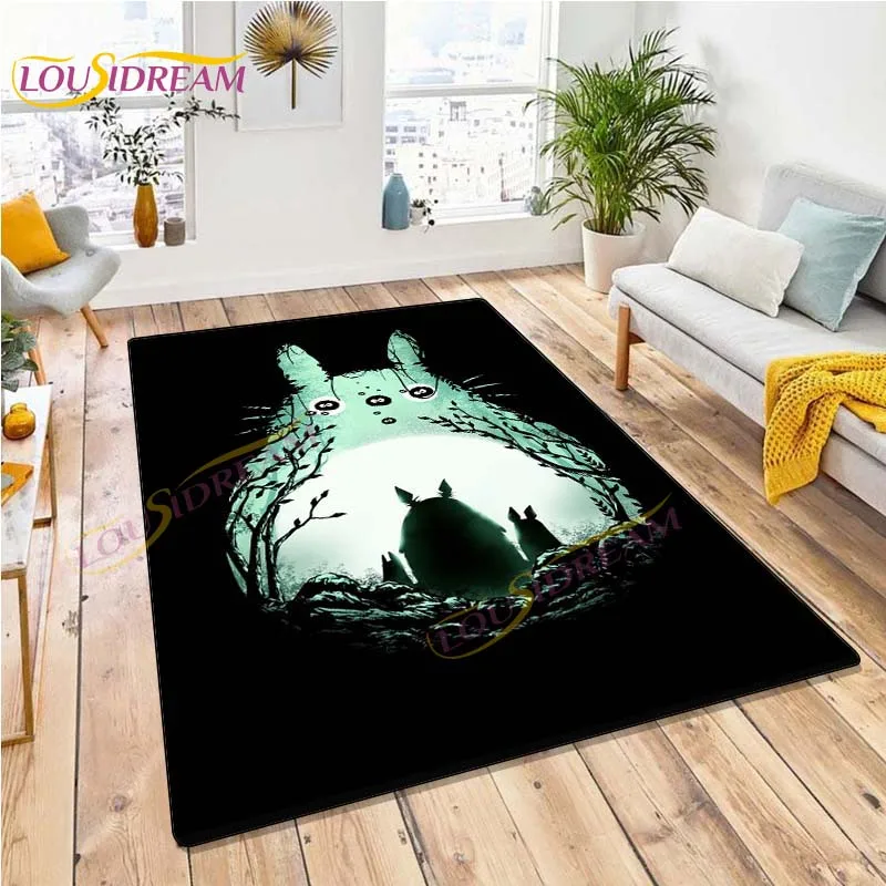 Ковер Princess Mononoke из японского аниме Nightwalker для гостиной с лесными духами и мультфильмов для детей.