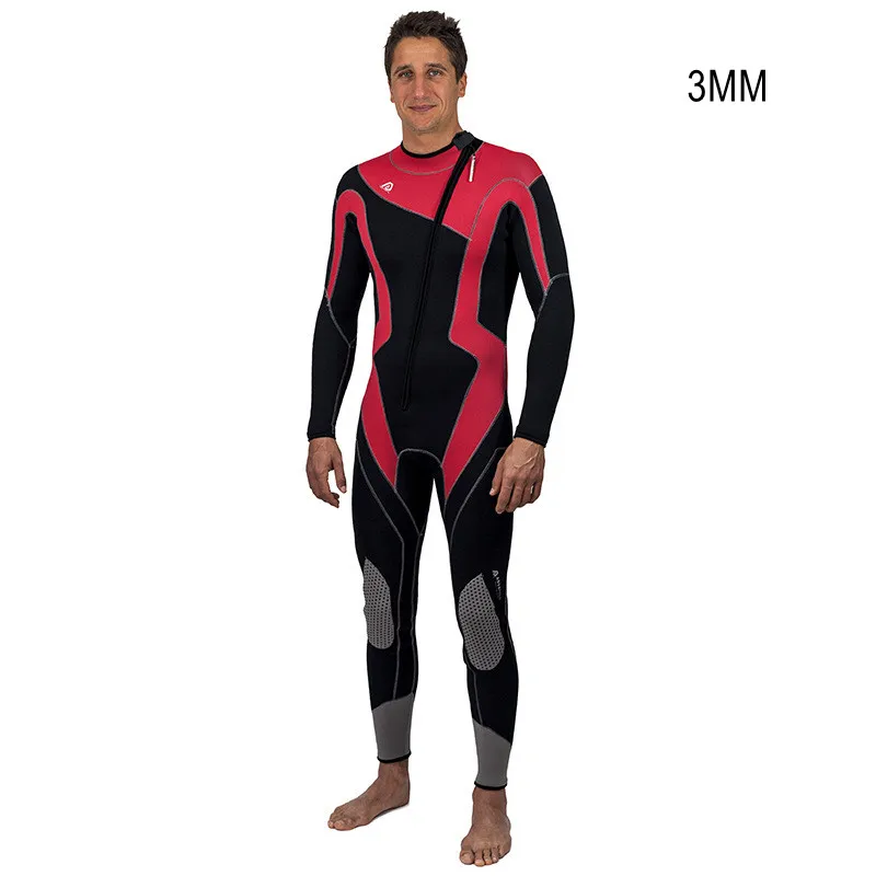 Men 3MM Neoprene Surfing Keep Warm Spearfishing Diving Suit One Piece Scuba Snorkeling Swim UnderWater Hunting Bathing Wet Suit