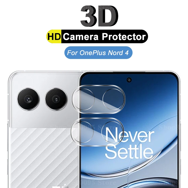 2 шт. 3D изогнутое закаленное стекло для OnePlus Nord 4 Nord4 5G защитный чехол объектива
