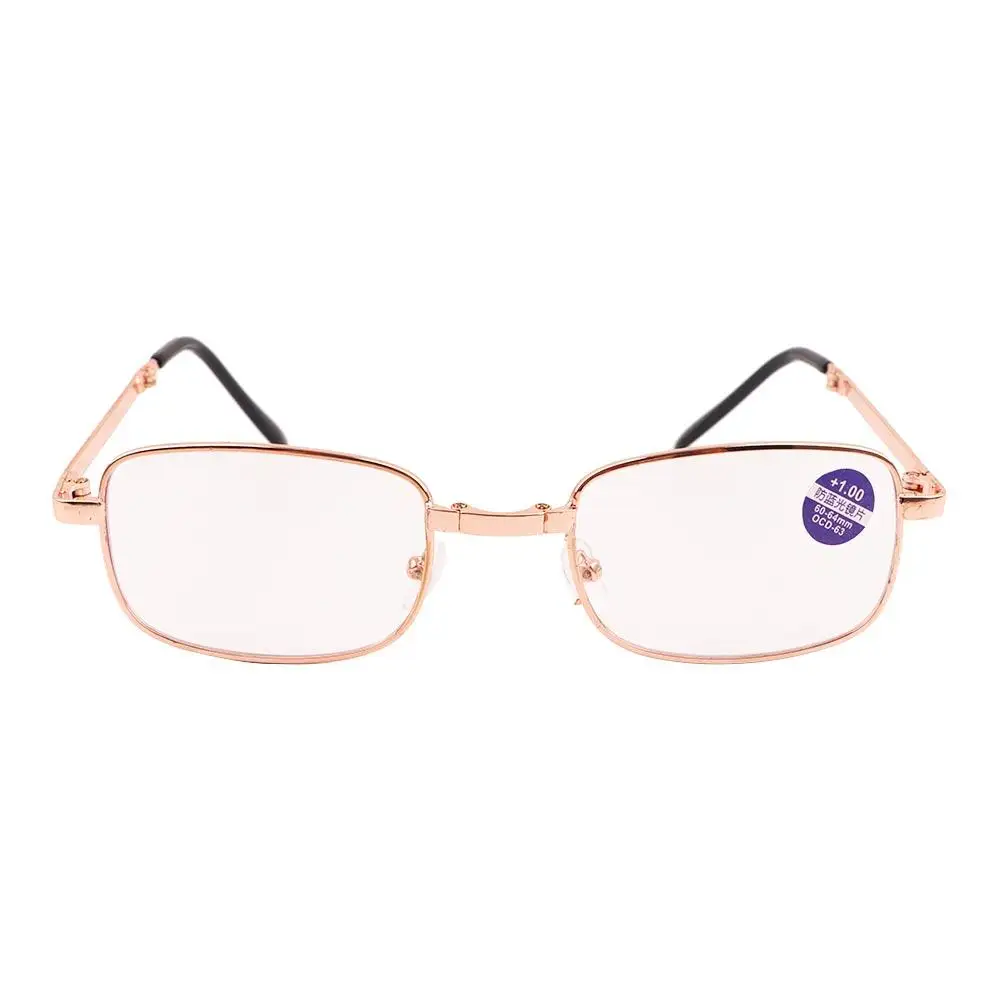 Складные удобные очки для чтения пожилых людей с коробкой