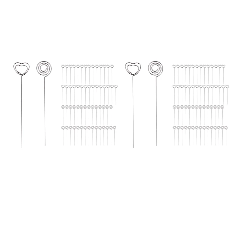 

Новинка-600 шт. металлические провода зажим для записей держатели для записей и карт Настольный зажим для номеров подставка для фотографий для свадебной вечеринки украшение торта