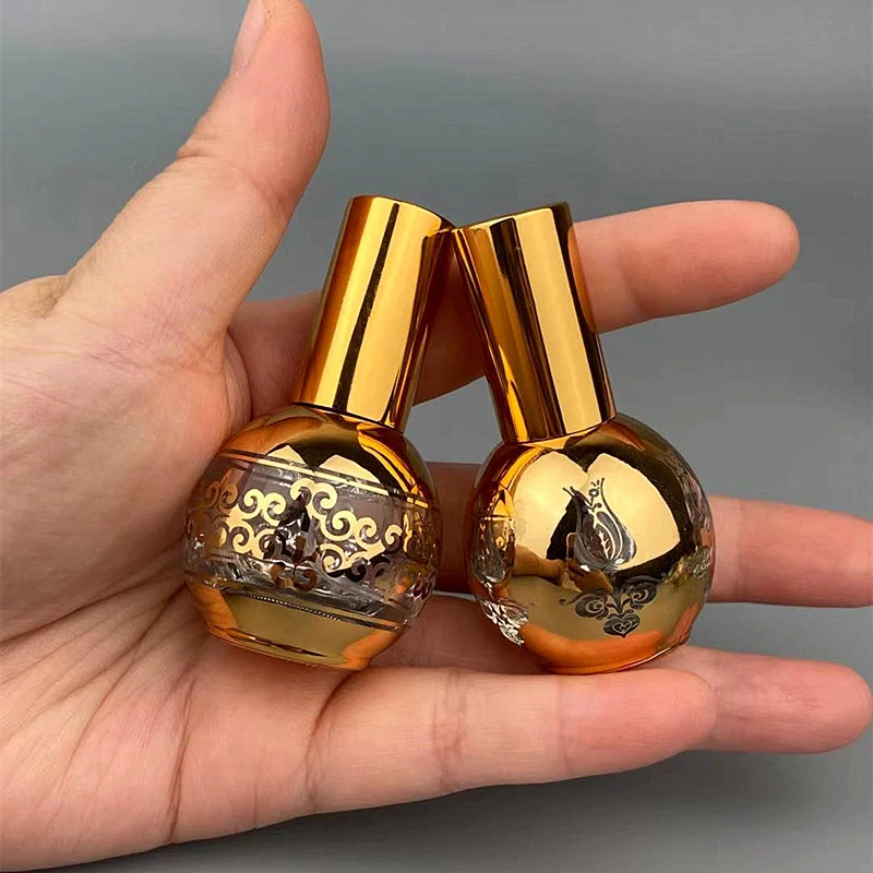 

Стеклянные флаконы для парфюма, 10 мл, с покрытием, портативный спиртовой распылитель, дорожные многоразовые флаконы, случайный стиль