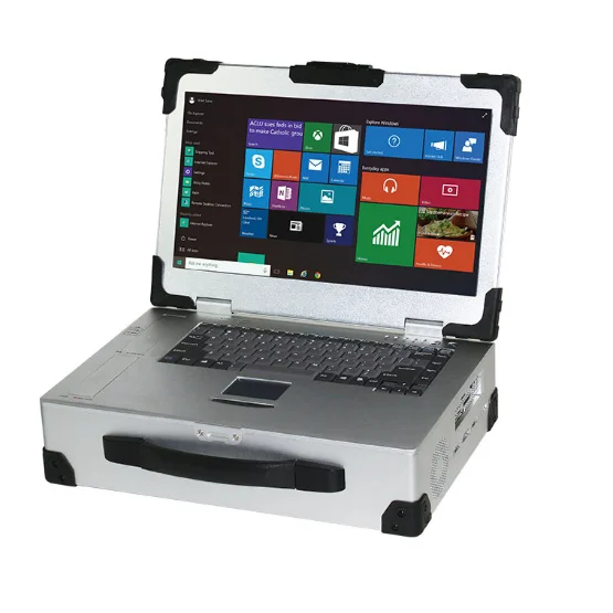 

15.6'' full HD screen built-in 7800 mAh portable rugged industrial computer