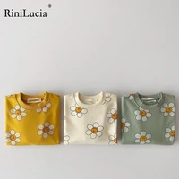 rinilucia fashion cotton infant babe kids sweatshirt blouse tee girls sweater hoodies children clothing 2022 baby girl clothes