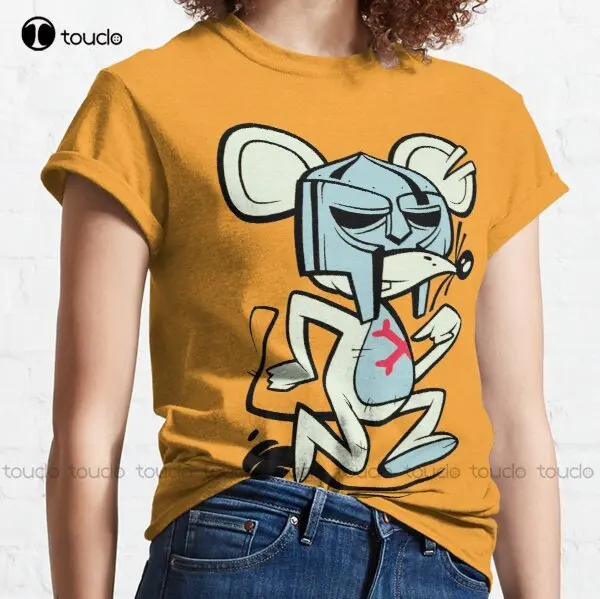 

Классическая футболка с принтом «опасность D»