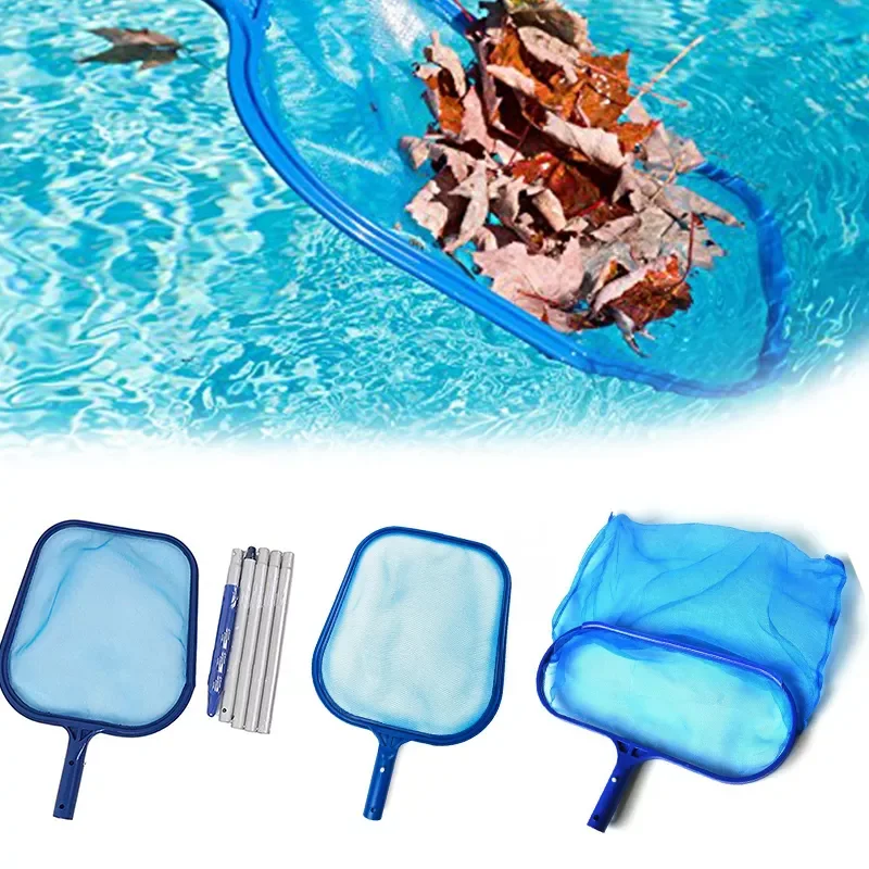 

2022JmtSwimming Pool Cleaning Net Professional Tool Salvage Mesh With Handle Pool Skimmer Leaf Catcher Deep Water Cleaner Access
