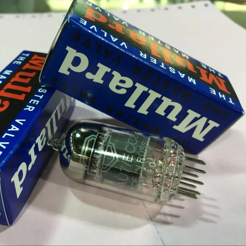 Вакуумная лампа Mullard 12AU7 заменяет ECC82/5814/6N10 заводской тест на электронную лампу