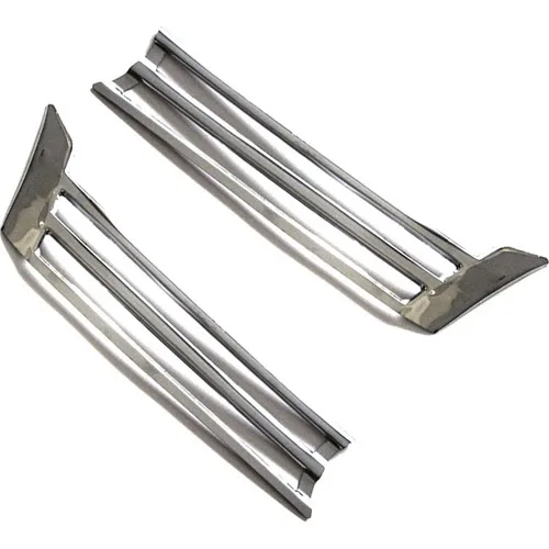 

For Vw Caddy 2010 2014 Front Grille 2 Piece. Stainless steel car spare parts and accessories