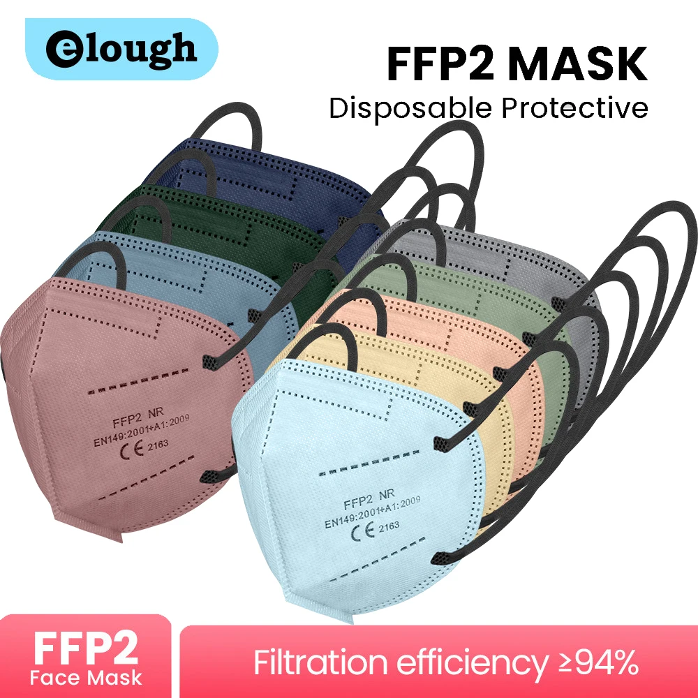 

FFP2 Mask Respirator Mascherine FFP2 Adulti KN95 Mascarillas FPP2 Masks 5 Layers FFP2MASK Masque FFP 2
