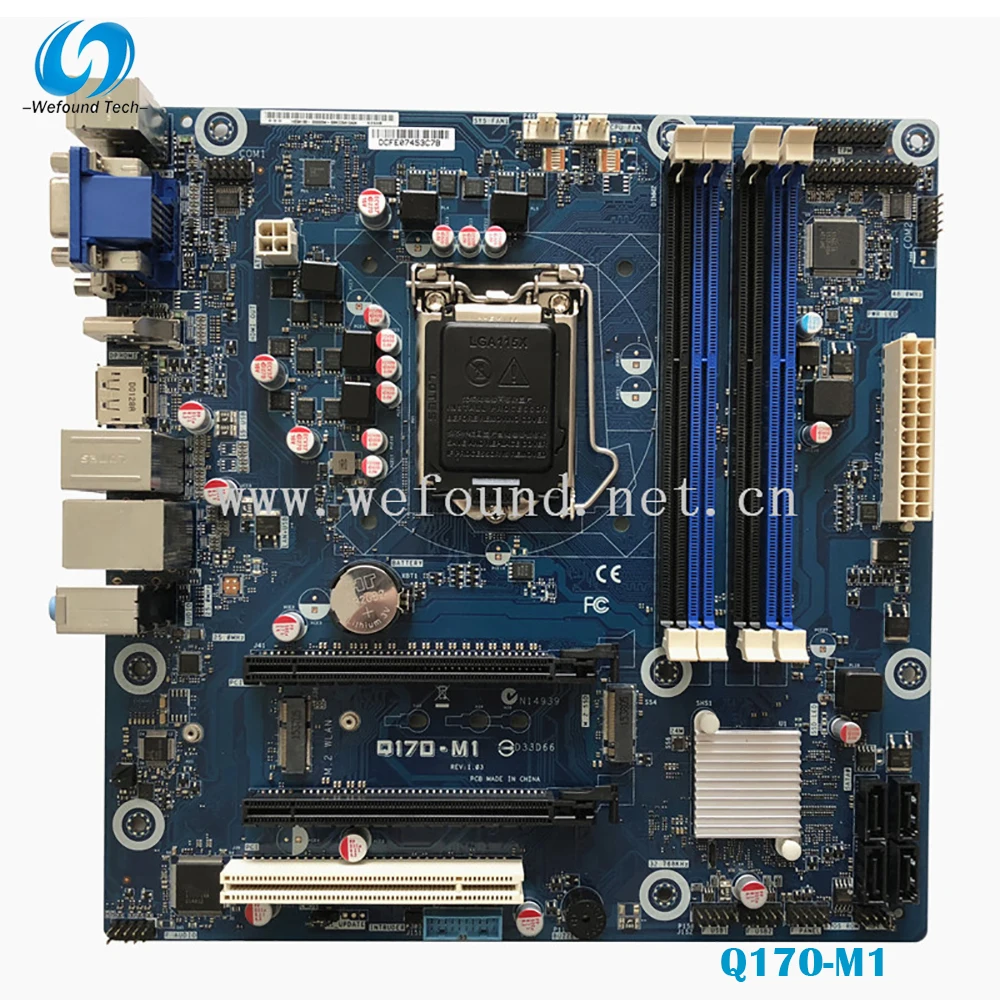 

100% Working Desktop Motherboard for ASUS Q170-M1 MATX Q170 1151 DDR3 System Board Fully Tested