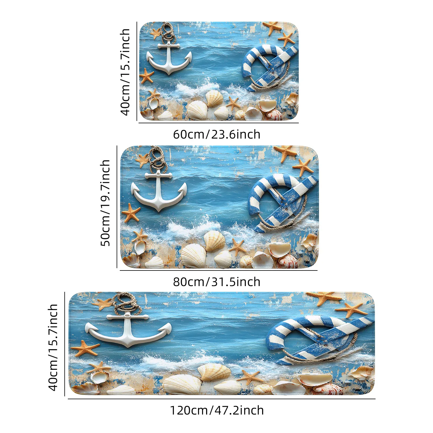 

Нескользящий коврик для ванной 100% полиэстер