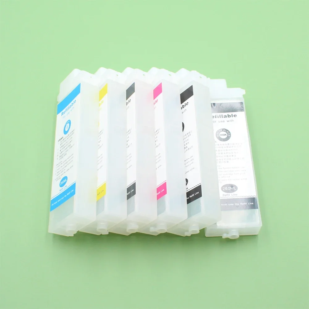 Картриджи для принтера Canon iPF500 iPF510 iPF600 iPF605 iPF610 iPF700 iPF710 iPF720 с чипом 260 мл