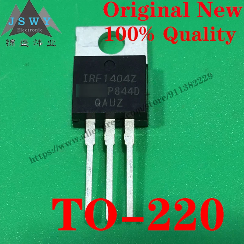 

10~100 PCS IRF1404ZPBF TO-220 Discrete Semiconductor Transistor MOSFET IC Chip With the for module arduino Free Shiping IRF1404Z